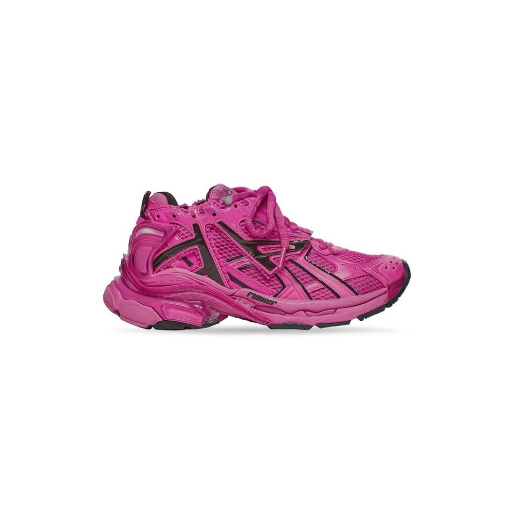 Balenciaga runners in dark pink
